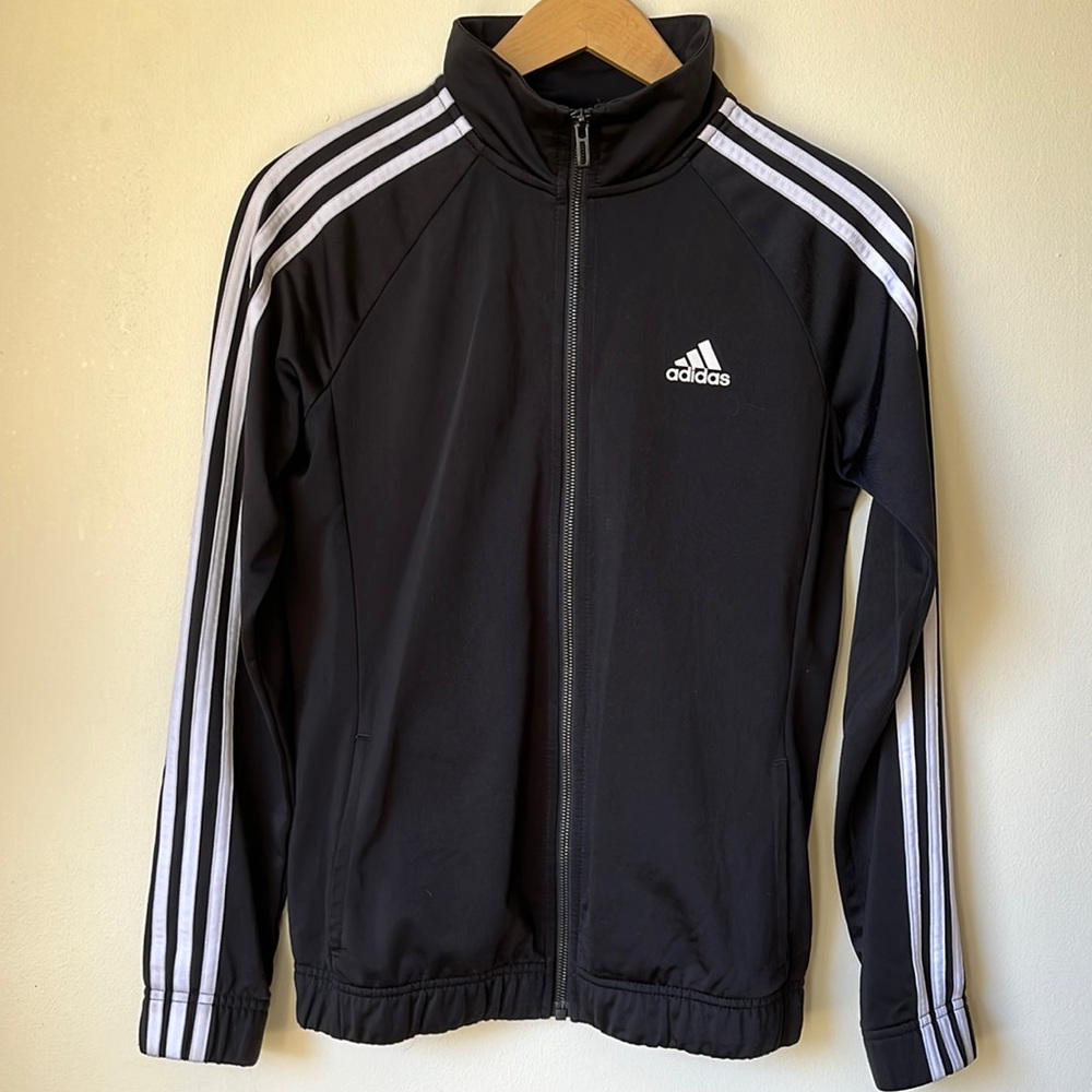 Adidas zip up athletic sweatshirt